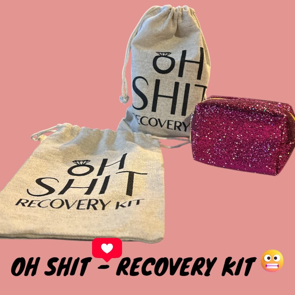 "OH SHIT Recovery Kits" & "OH SHIT Recovery Kits BAGS ONLY" NEW